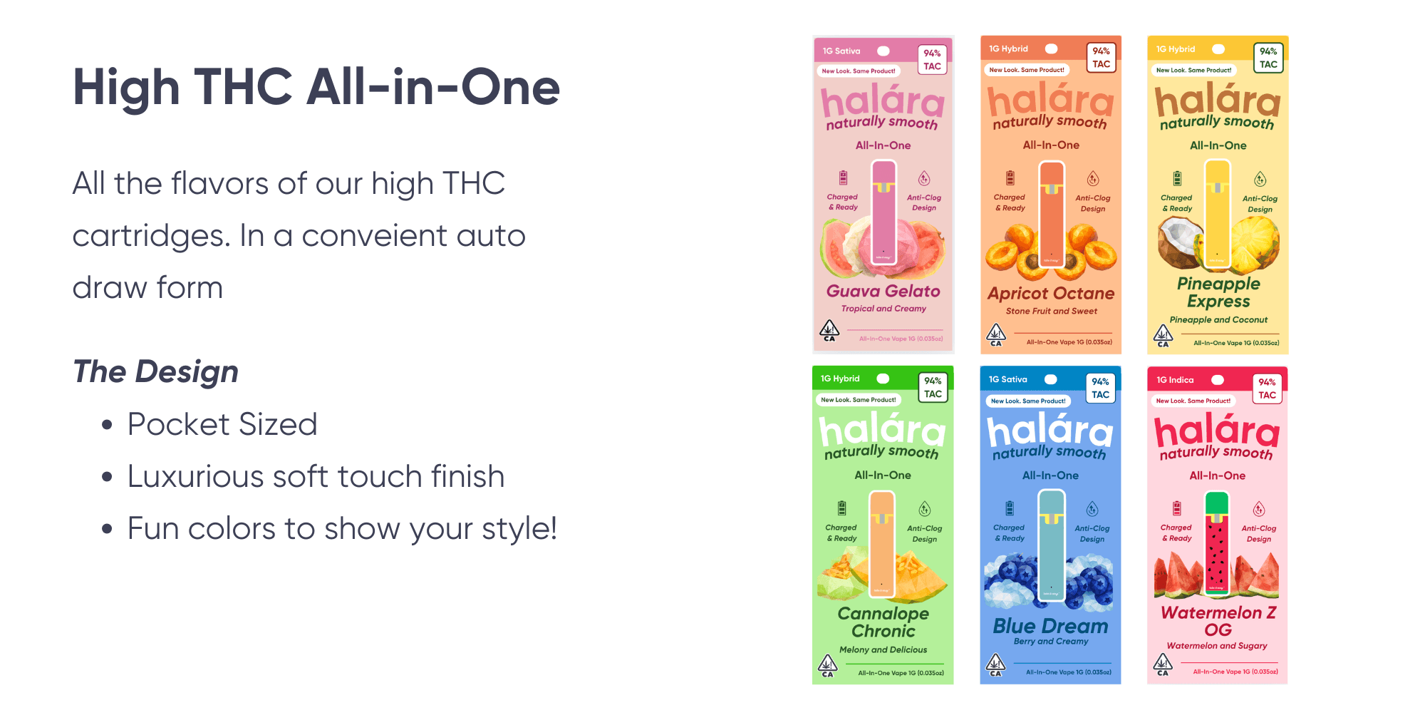 High THC All-in-One
