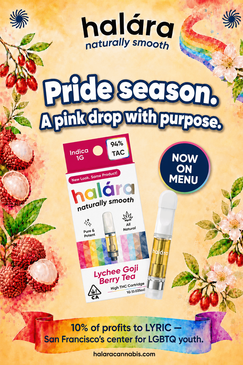 Lychee Goji Berry Tea: The Strain We Named LGBT