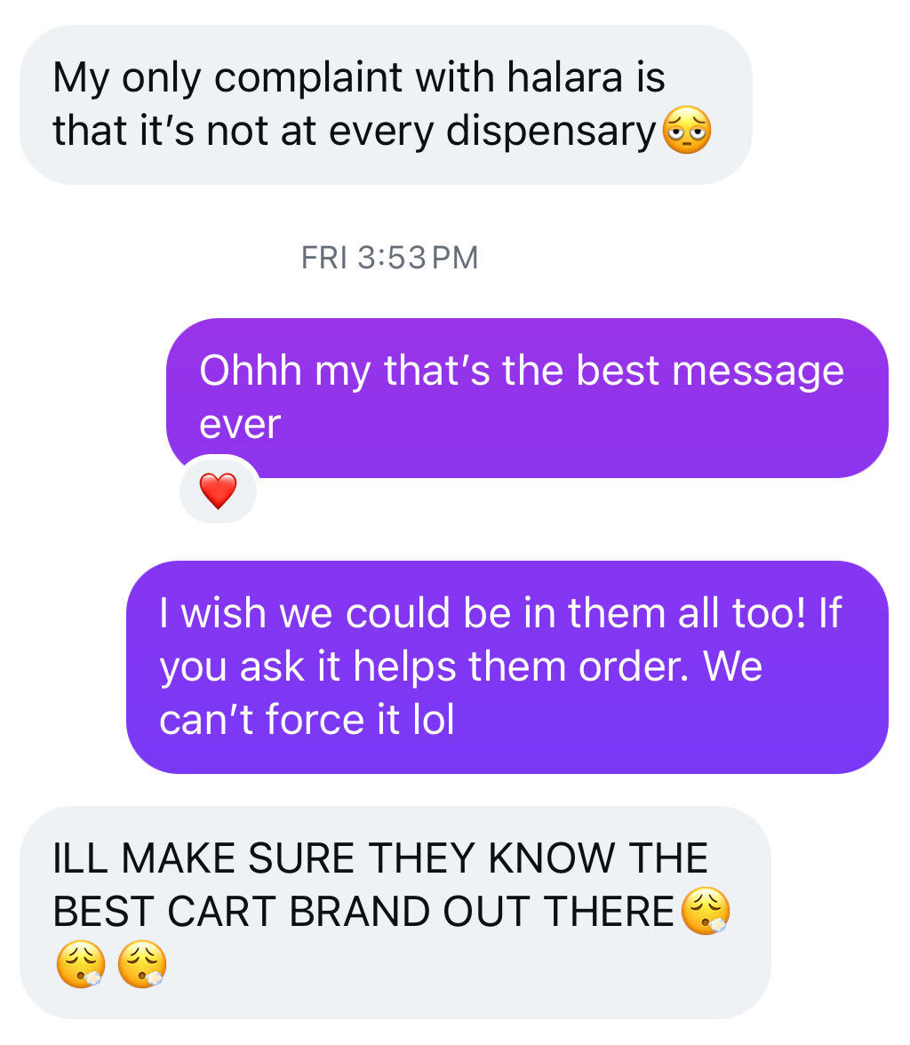 Halára customer photo
