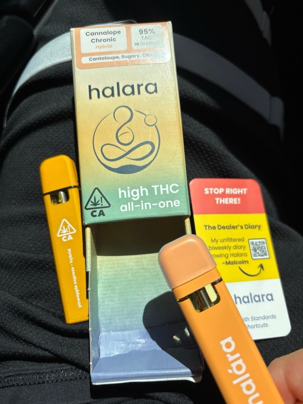 Halára customer photo — cannalope chronic