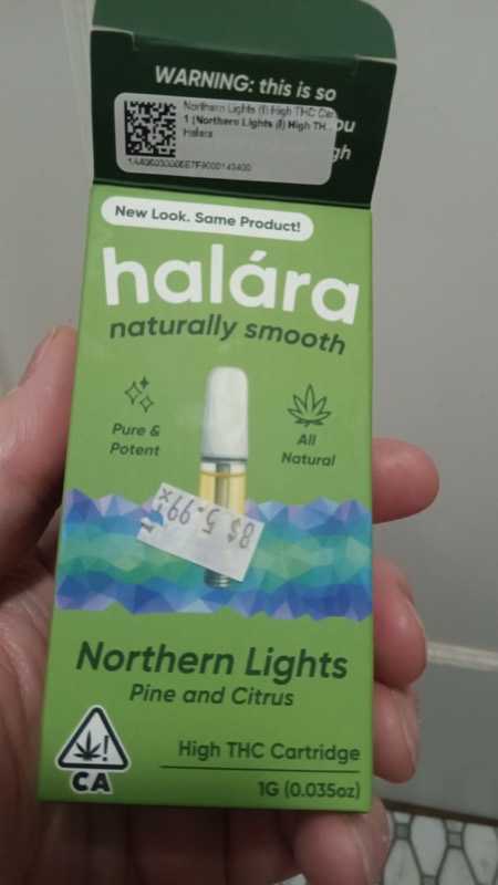 Halára customer photo — northern lights